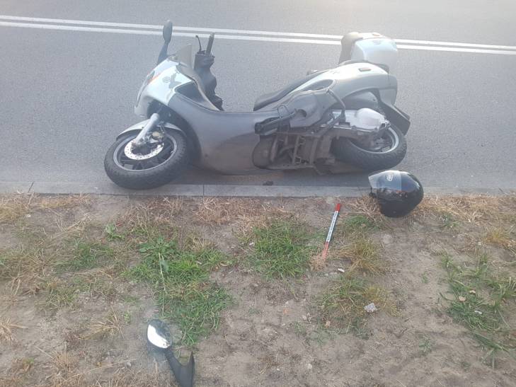 Ostrzeszów: Zderzenie motocykla z citroenem