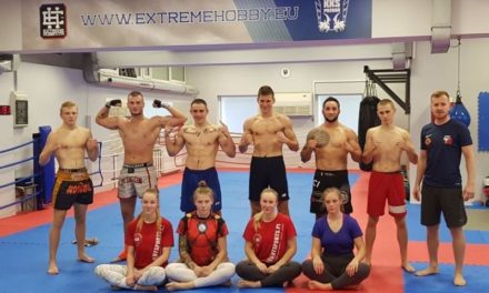 Zgrupowanie treningowe zawodników Kick-Boxing Club Poprava