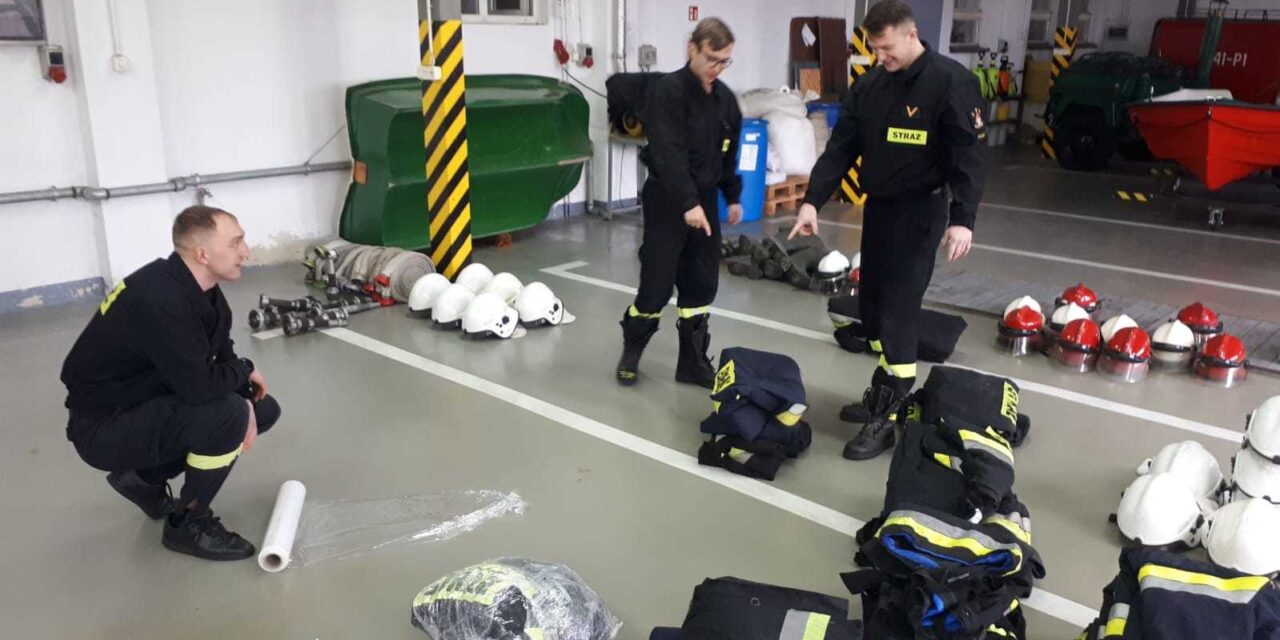 Ostrzeszowscy strażacy wsparli kolegów z Ukrainy
