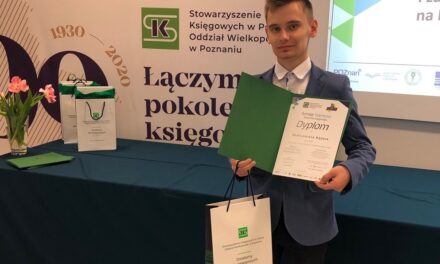 Bartłomiej Kędzia z Zespołu Szkół Nr 1 finalistą Akademii Księgowego
