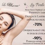 Promocja na depilację laserową w „La Perle”