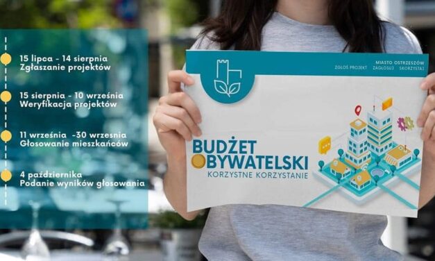 Budżet obywatelski w Ostrzeszowie. To już ostatni moment, by złożyć wniosek