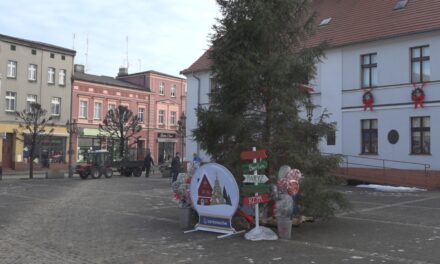 Ostrzeszowski Rynek w świątecznej szacie FILM