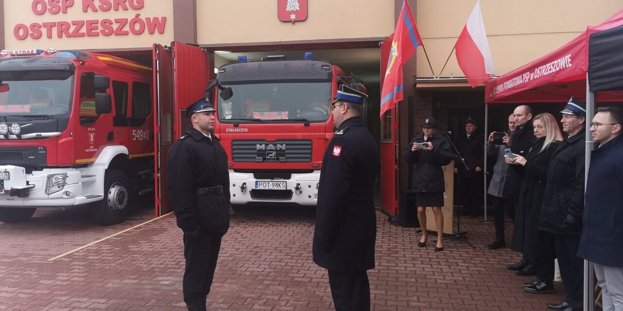 Ostrzeszowscy strażacy mają nowy wóz