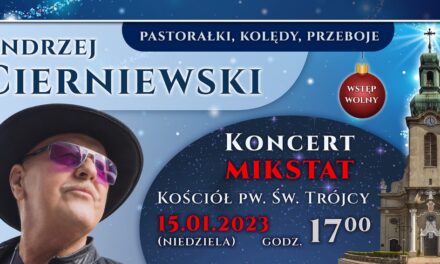 Andrzej Cierniewski w Mikstacie (zaproszenie)