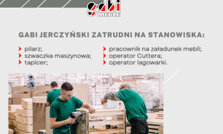 Gabi Jerczyński zatrudni osoby do pracy