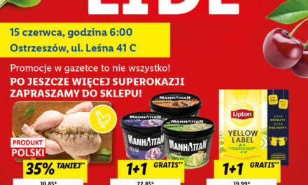 Otwarcie pierwszego sklepu Lidl Polska  w Ostrzeszowie