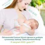„Zalety karmienia piersią” – spotkanie otwarte