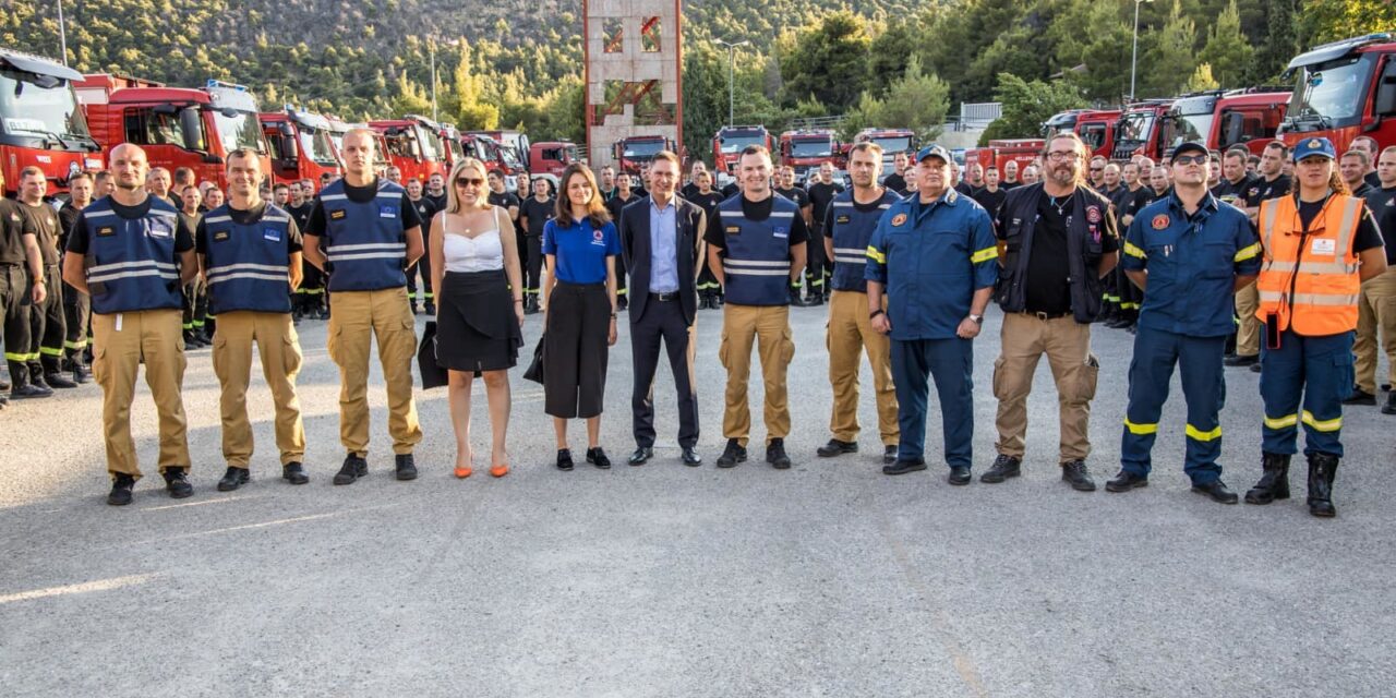 Misja Grecja dobiegła końca. Strażacy wracają do Ostrzeszowa