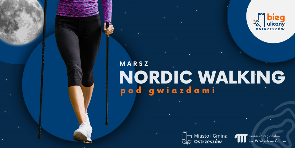Marsz Nordic Walking: Pod Gwiazdami