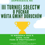 III Turniej Sołectw o Puchar Wójta Gminy Doruchów [ZAPROSZENIE]
