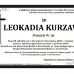 † Leokadia Kurzawa
