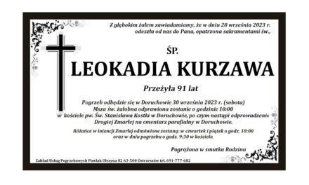 † Leokadia Kurzawa