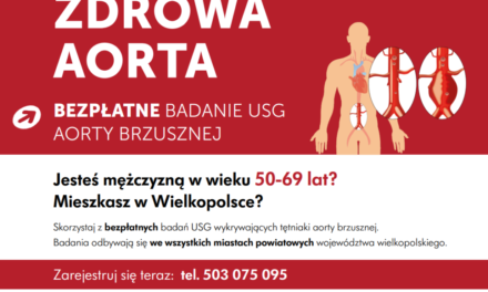 Zdrowa aorta – bezpłatne badania USG dla mężczyzn w Ostrzeszowie