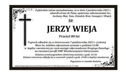 † Jerzy Wieja
