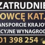 PRACA: KIEROWCA KAT. C+E