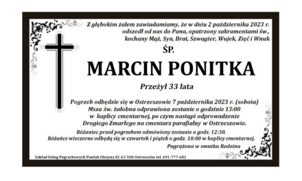 † Marcin Ponitka