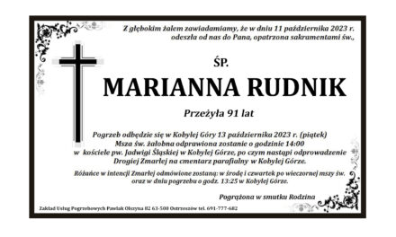 † Marianna Rudnik