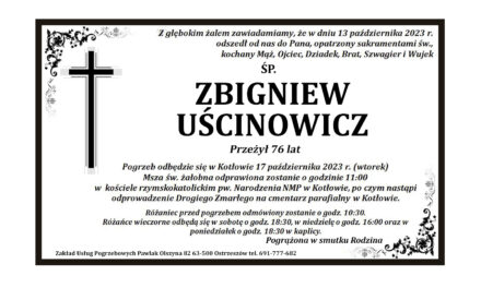 † Zbigniew Uścinowicz