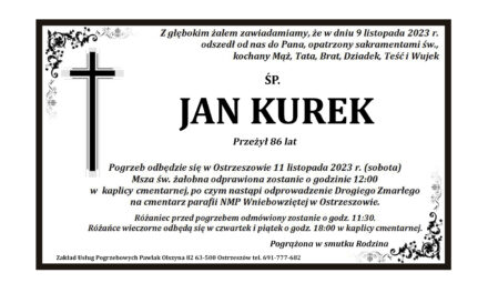† Jan Kurek