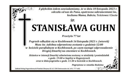 † Stanisława Guhn