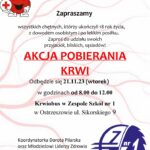 Krwiobus w Zespole Szkół nr 1