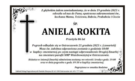 † Aniela Rokita