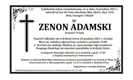 † Zenon Adamski