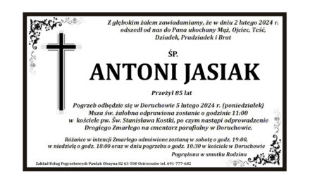 † Antoni Jasiak