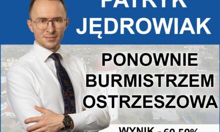 Patryk Jędrowiak ponownie burmistrzem Ostrzeszowa