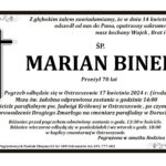 † Marian Binek