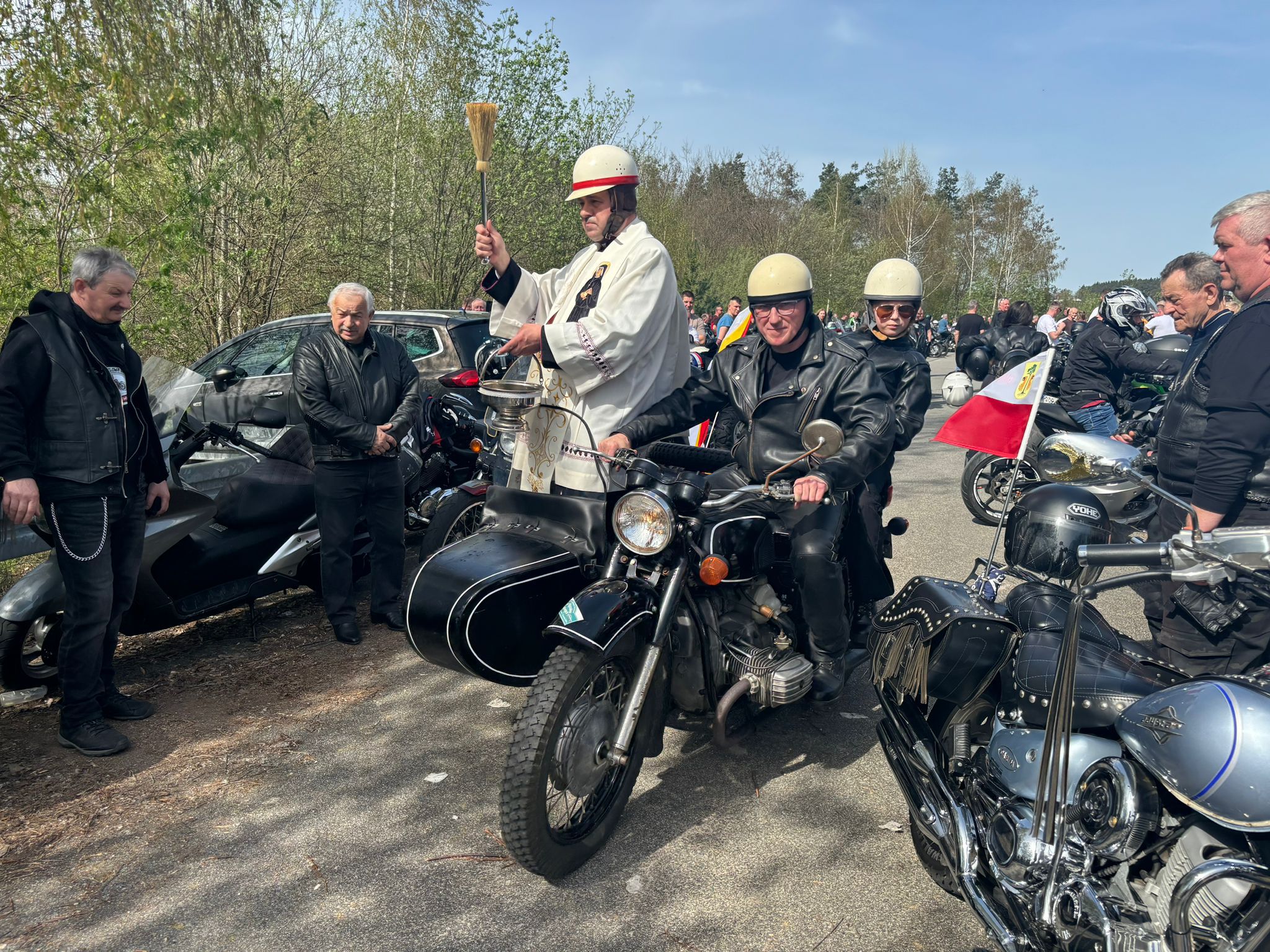 Rekordowy zlot motocyklistów w Przedborowie FILM