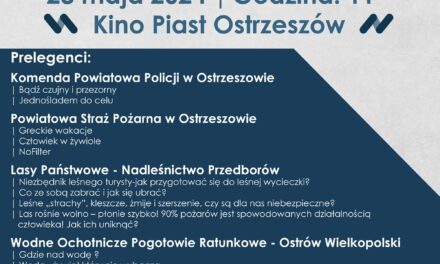 Forum Bezpieczeństwa Publicznego. Wójt Kobylej Góry zaprasza