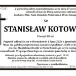 † Stanisław Kotowski