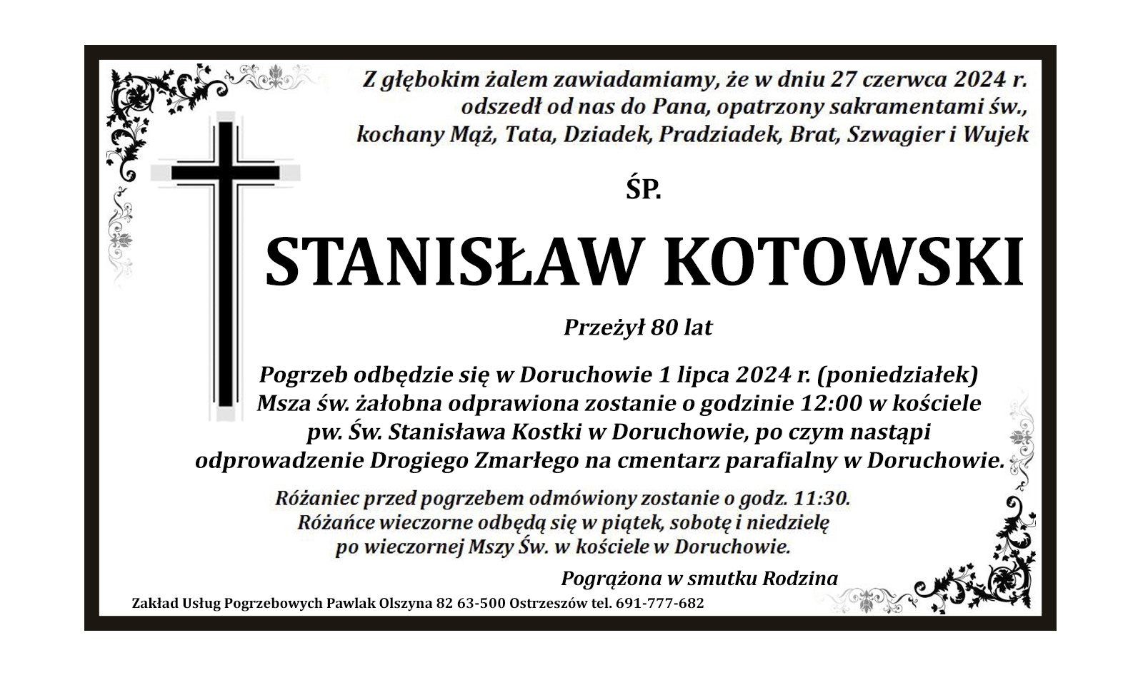 † Stanisław Kotowski