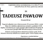 † Tadeusz Pawłowski