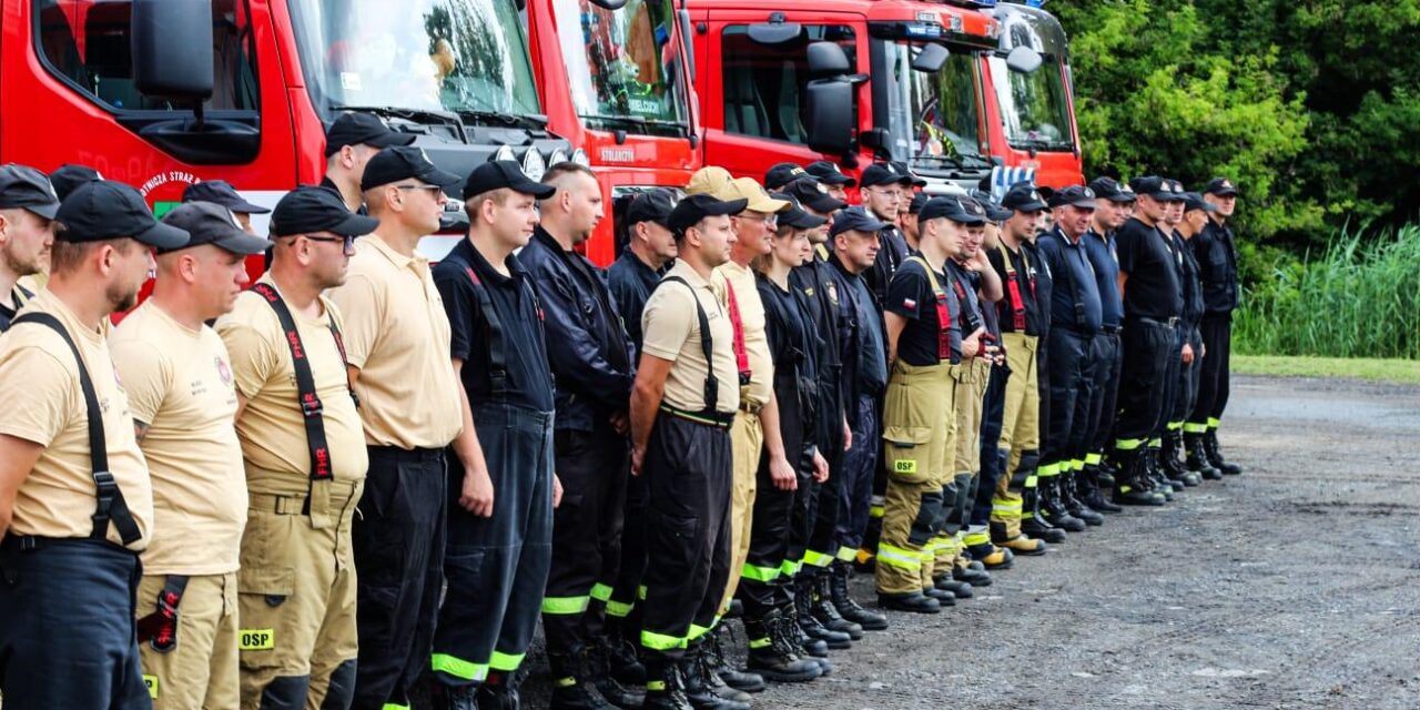 Strażacy ćwiczyli w Czajkowie