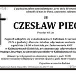 † Czesław Piec