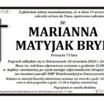 † Marianna Matyjak Bryk