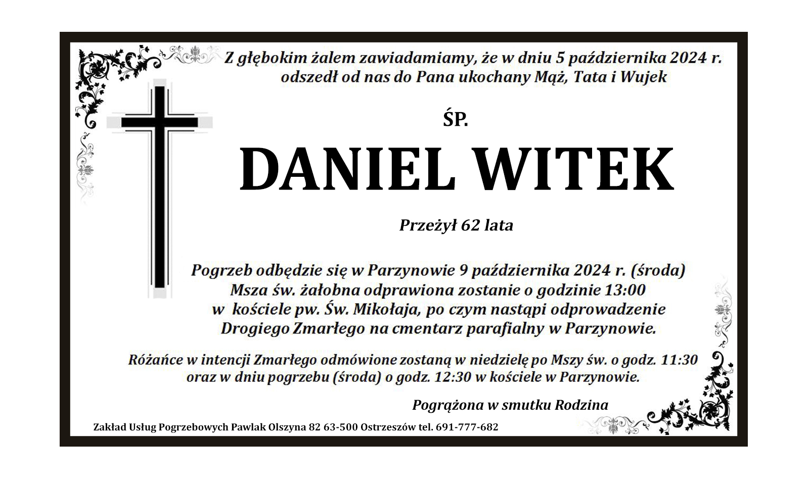 † Daniel Witek