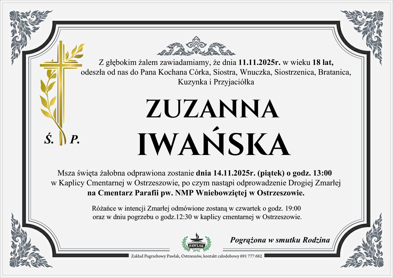 † Zuzanna Iwańska